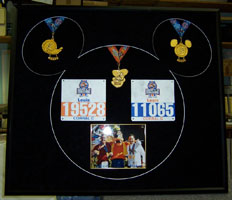 Mickey Mouse Cut Out Shadowbox