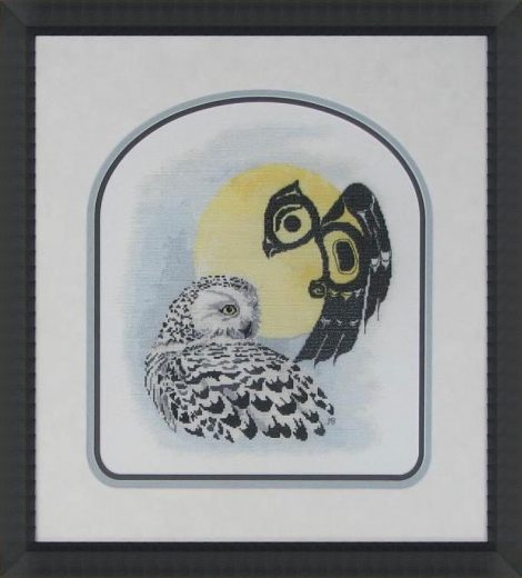 Frame your Needlework with a custom cut matte.